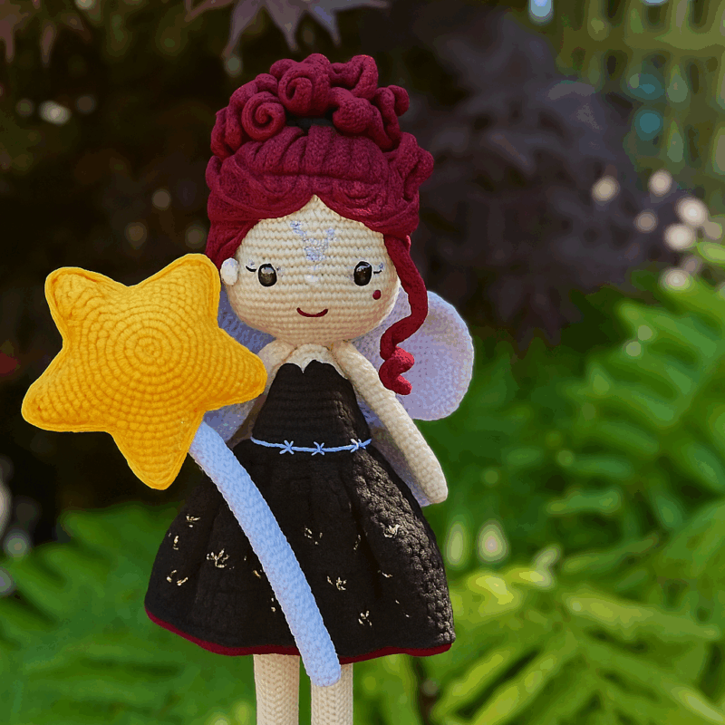 Magic Sleep Fairy Soft Toy with Wand